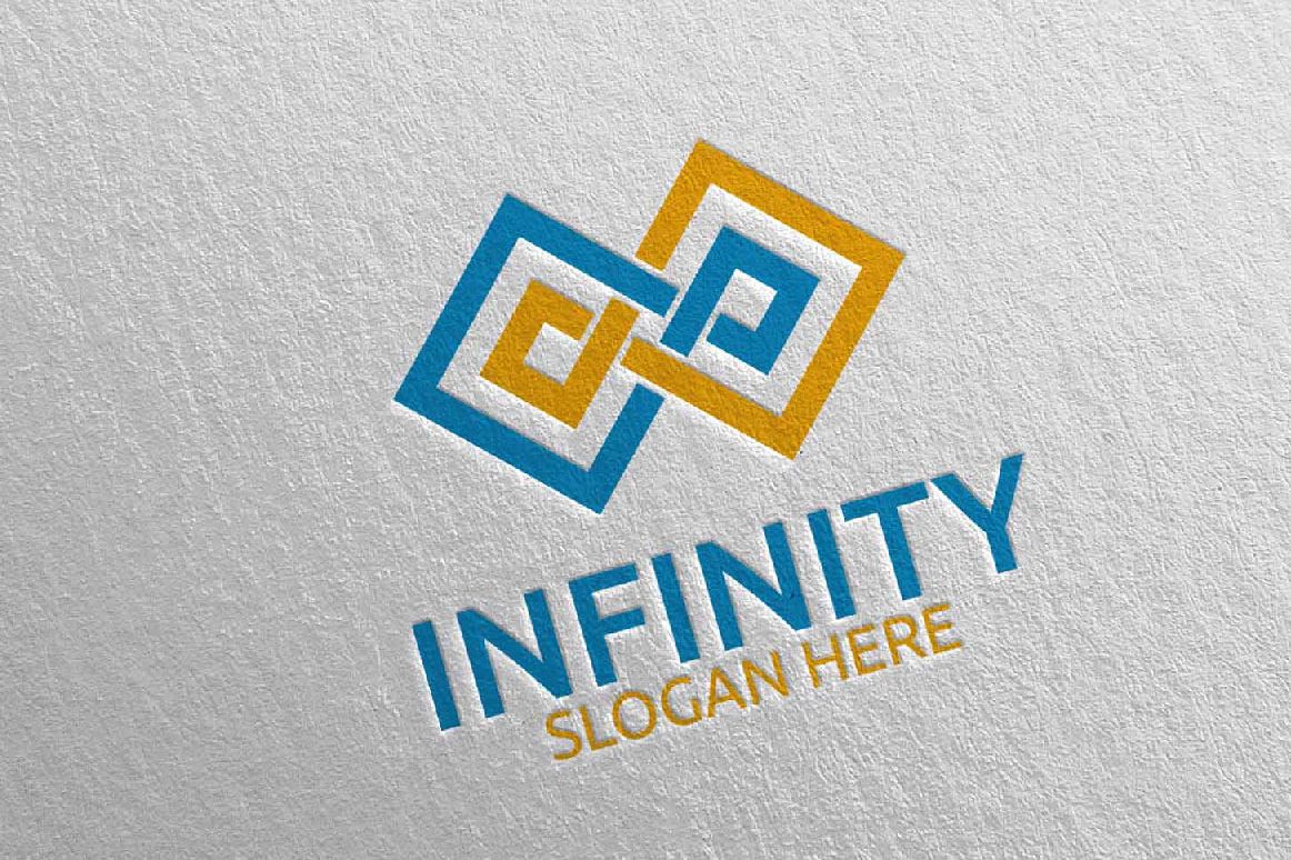 Infinity loop logo Design 21 example image 1