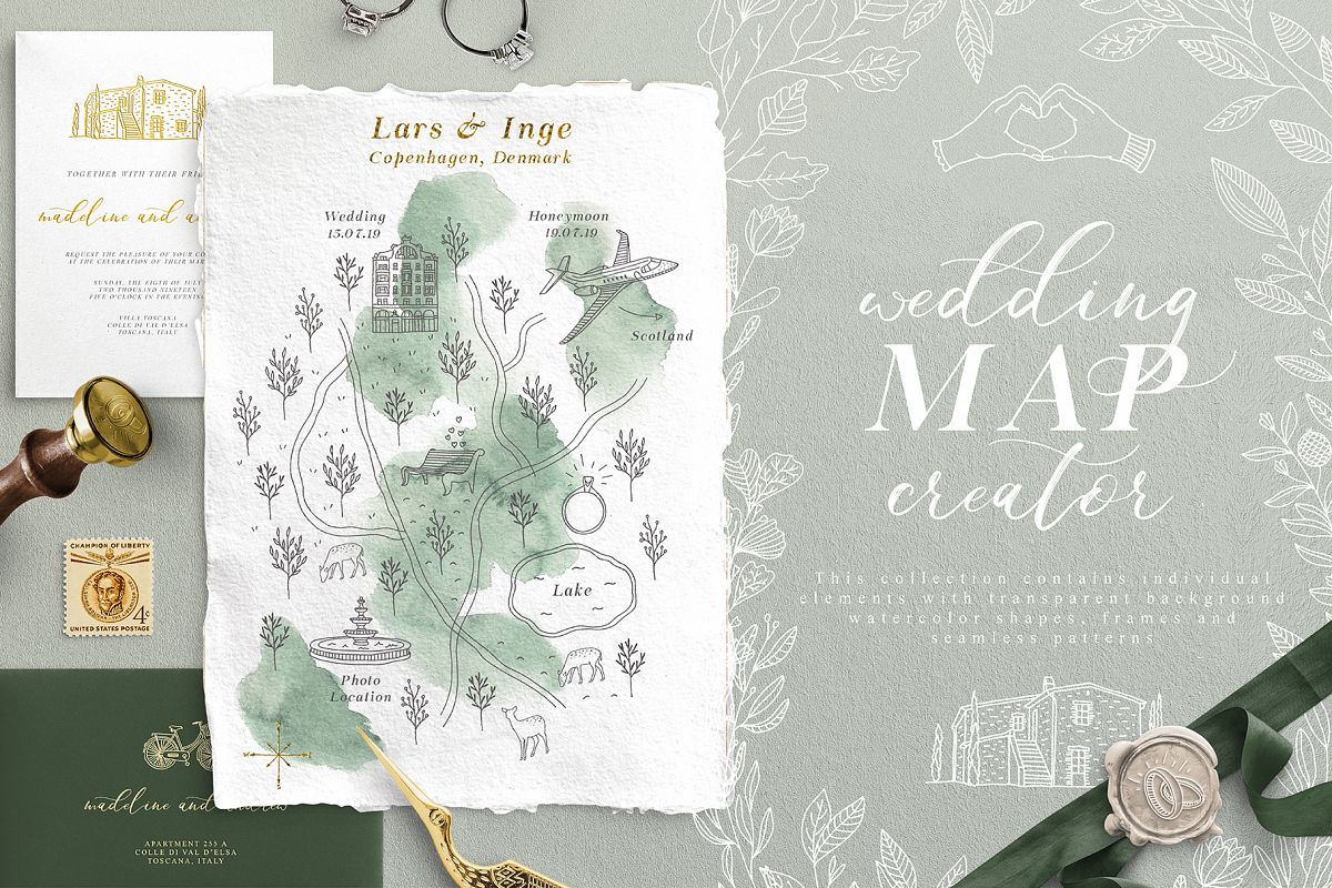 Wedding Map Creator example image 1