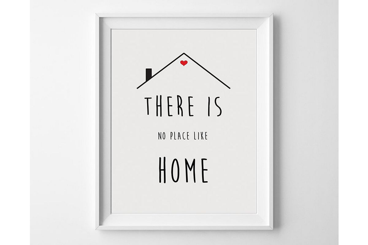 Minimalist Wall Art Quotes, Printable Home Quotes Poster example image 1