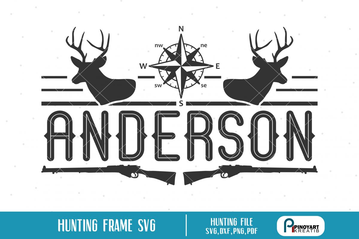 Download Hunting Split Frame svg - a hunting vector frame svg ...