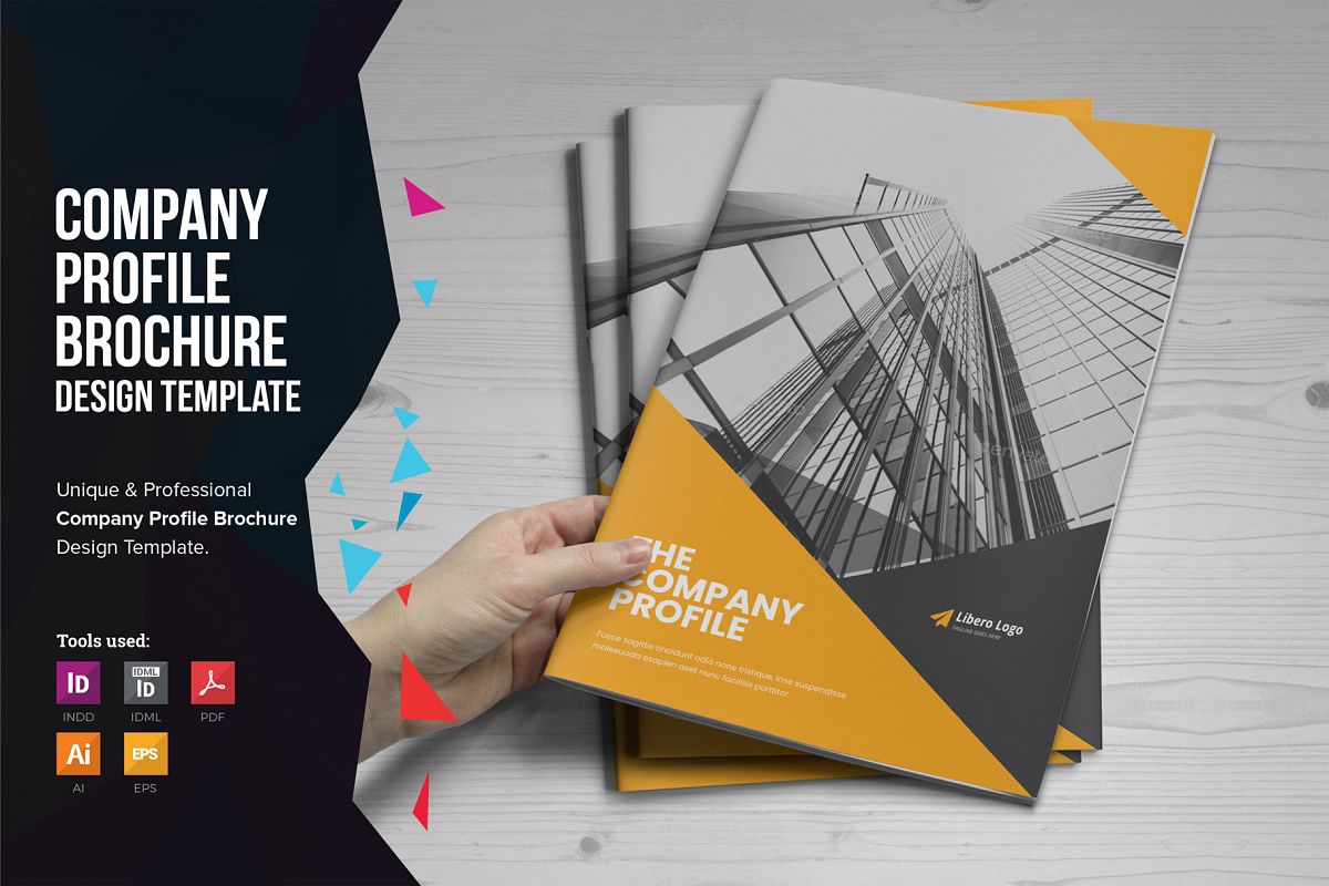 Company Profile Brochure v8 example image 1