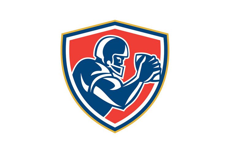 American Football Player Ball Side Shield example image 1