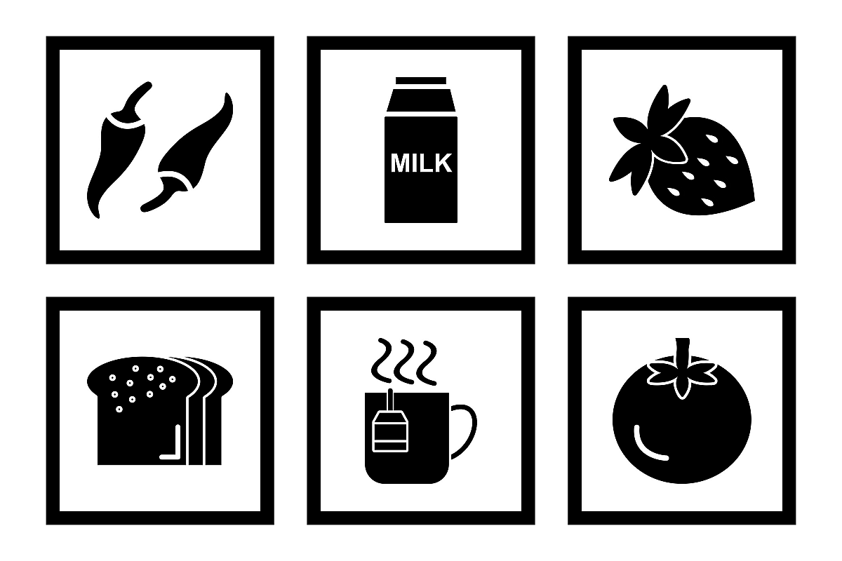 Set Of Food Icons example image 1