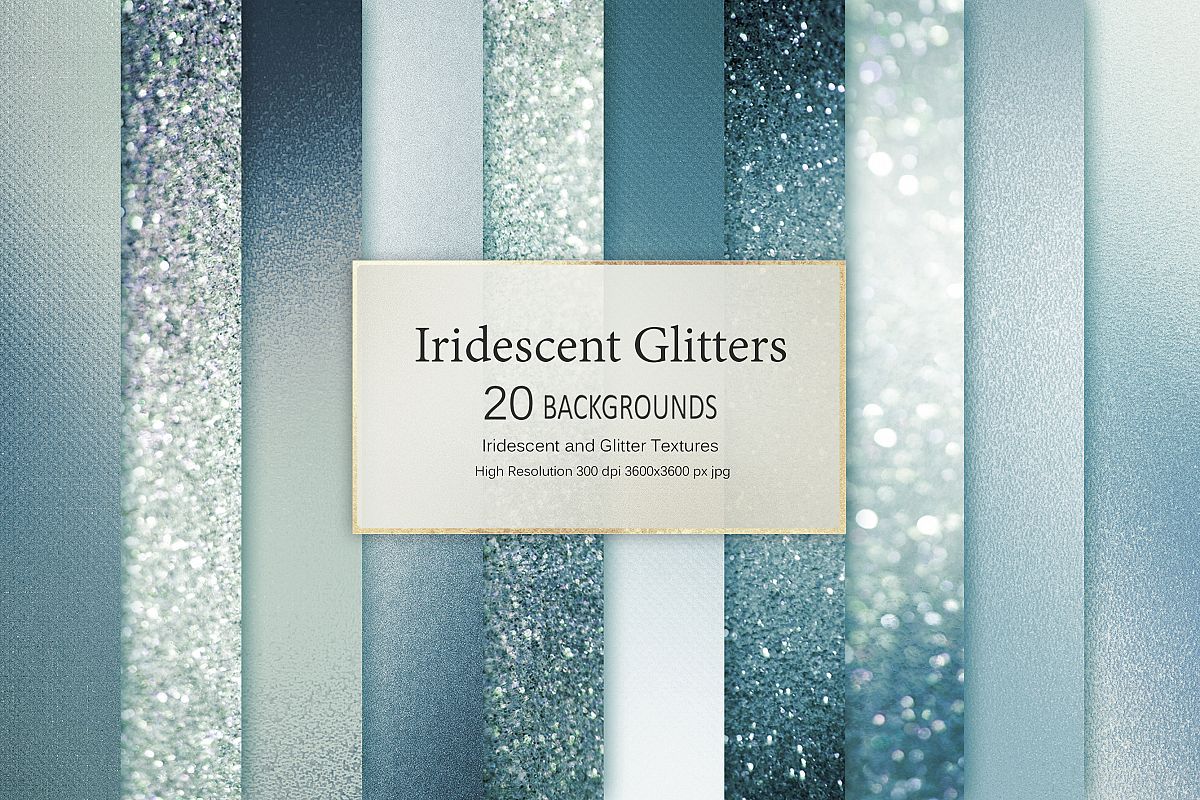 Iridescent and Glitter Textures example image 1