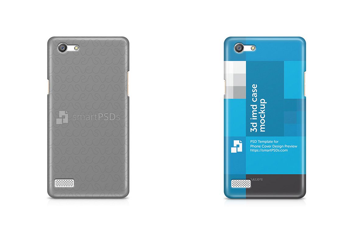 Oppo Neo 7 3d IMD Mobile Case design Mockup 2015 example image 1