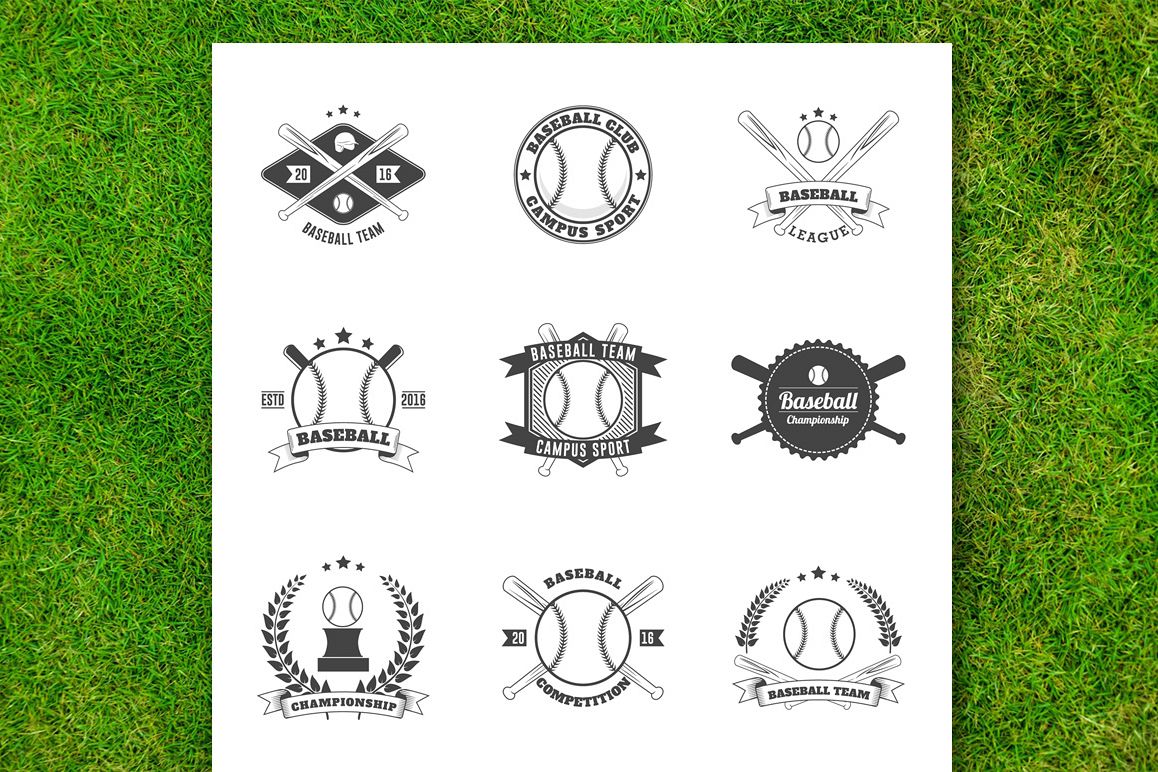 Baseball Badge Collection example image 1