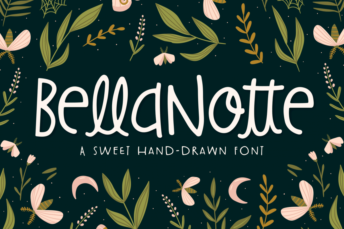 BellaNotte Font example image 1