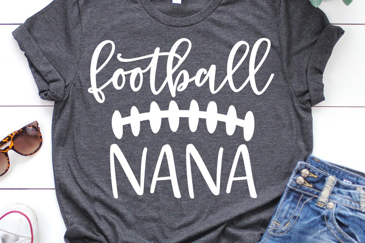Download Football Nana SVG, DXF, PNG, EPS Files for Cutting