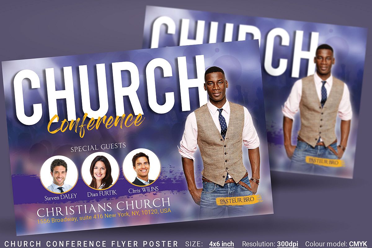 Church Conference Flyer Poster example image 1