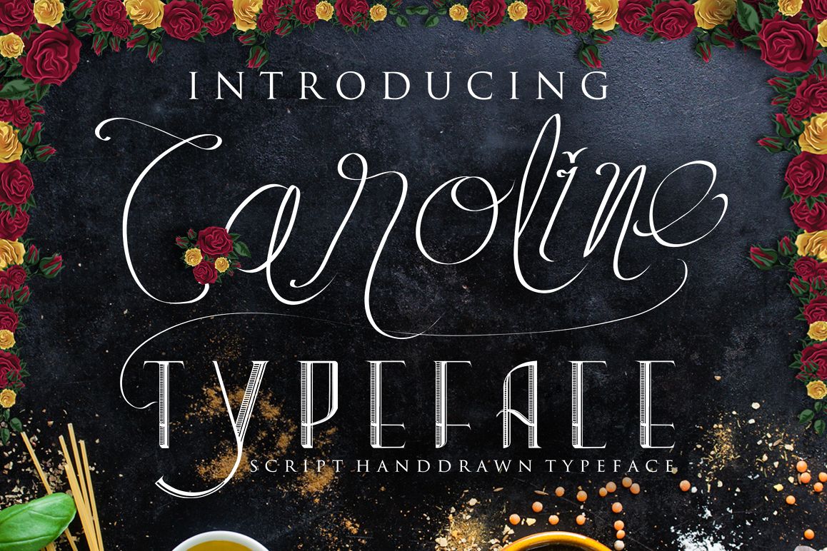 caroline typeface example image 1