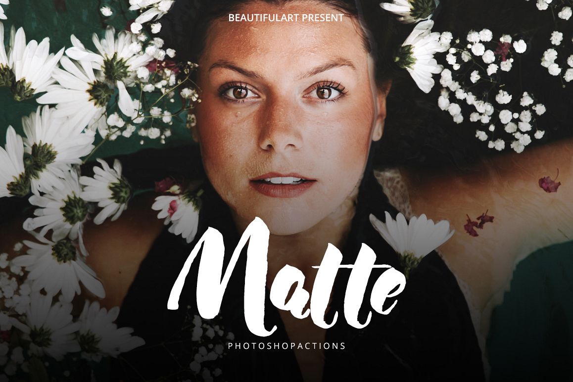 PRO Matte Photoshop Action example image 1