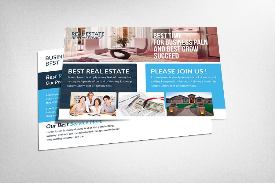 Real Estate Postcard Template example image 1