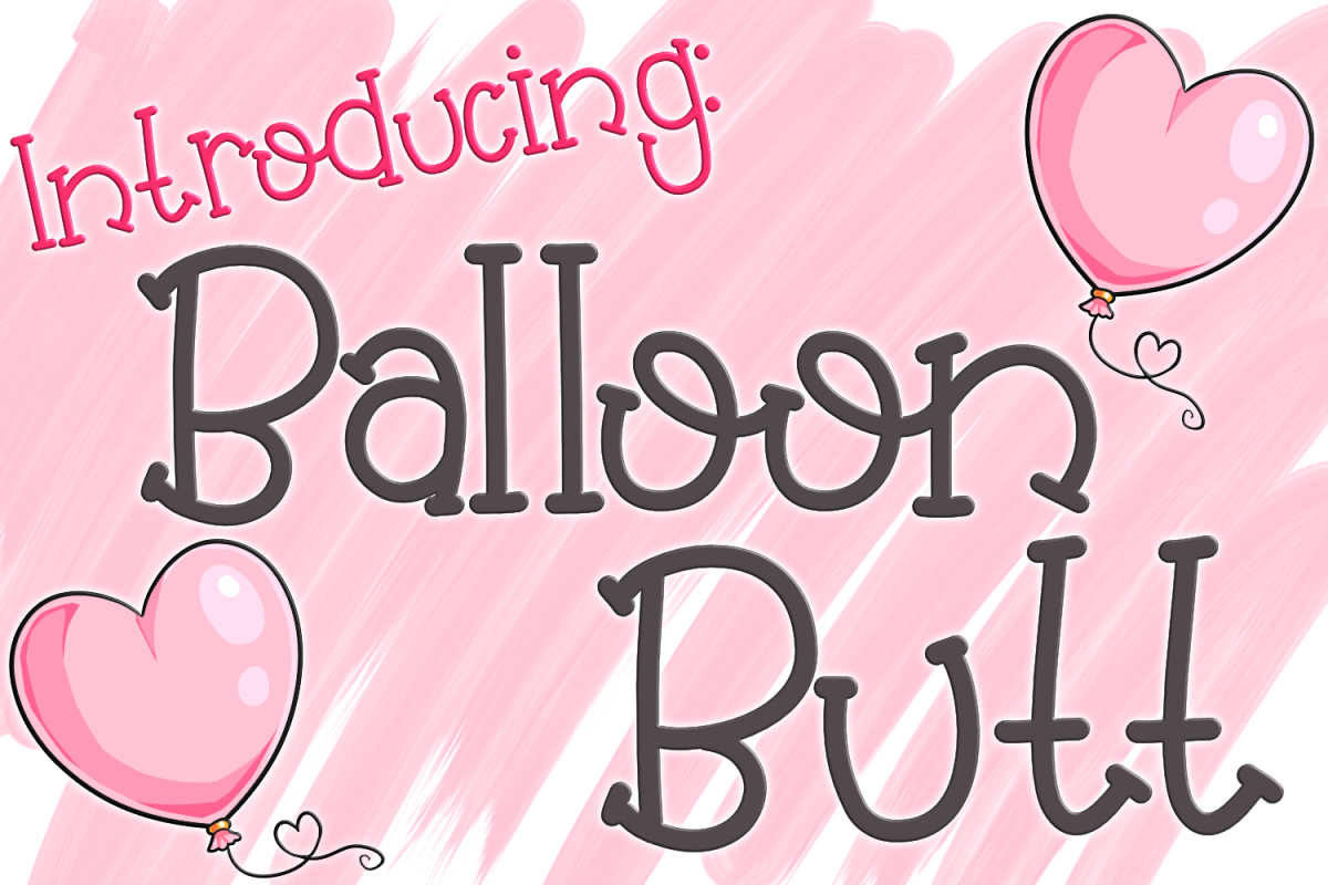 Balloon Butt Font example image 1