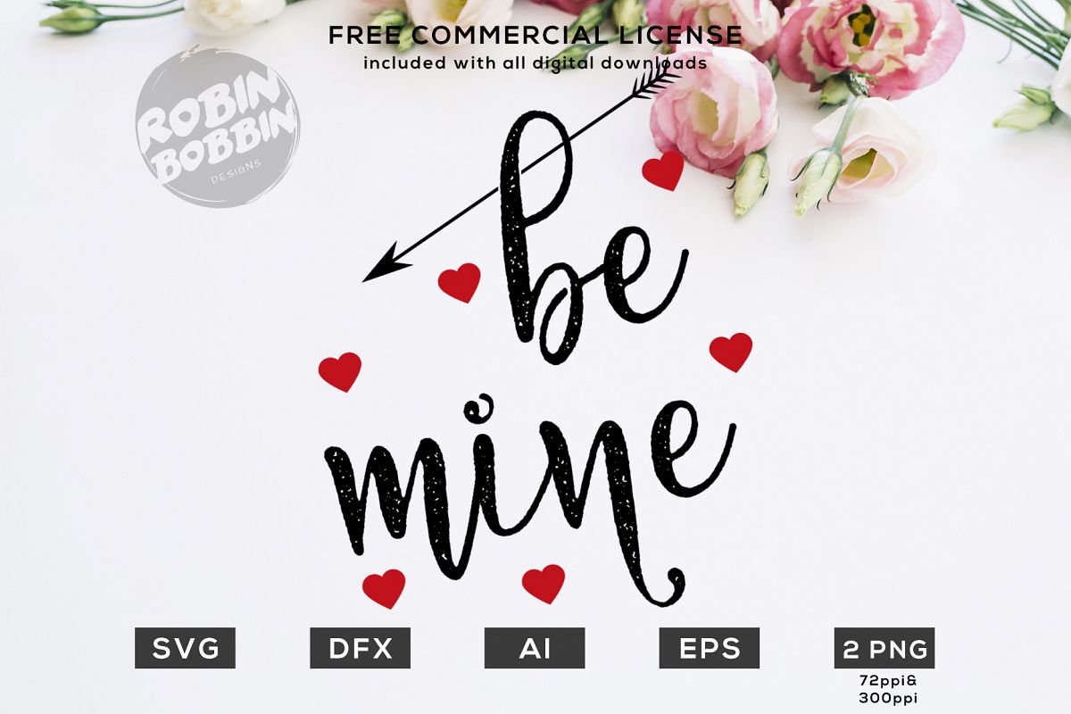 Be Mine Design for T-Shirt, Hoodies, Mugs and more example image 1