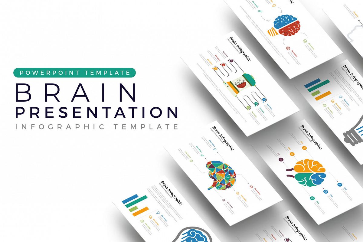 Brain Presentation - Infographic Template example image 1