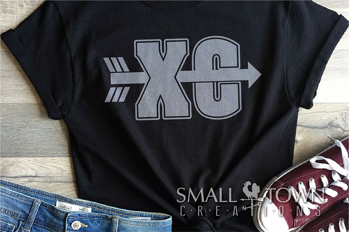 Cross Country, Runner, Distance Runner, PRINT, CUT & DESIGN example image 1