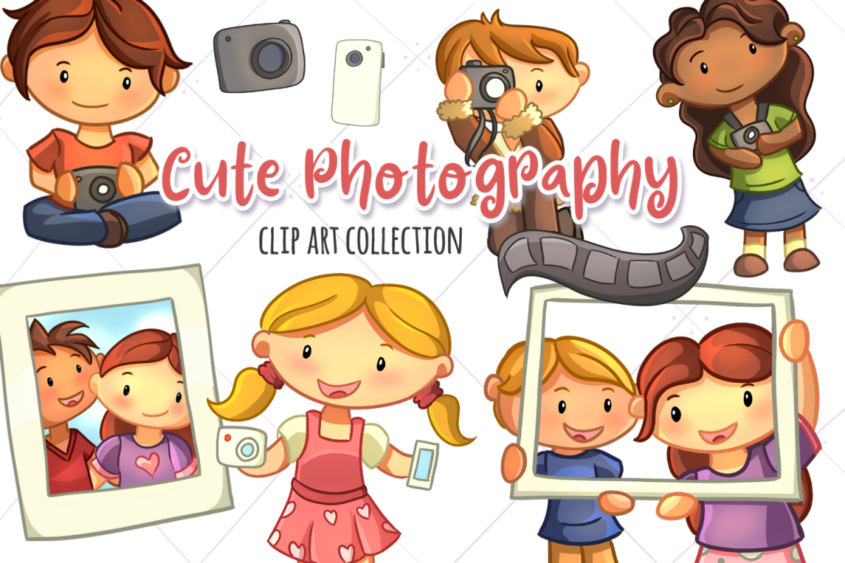 Cute Photography Illustrations example image 1