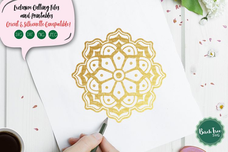 Download Floral Mandala Svg Boho Flower Svg Cut File Flower Decal PSD Mockup Templates