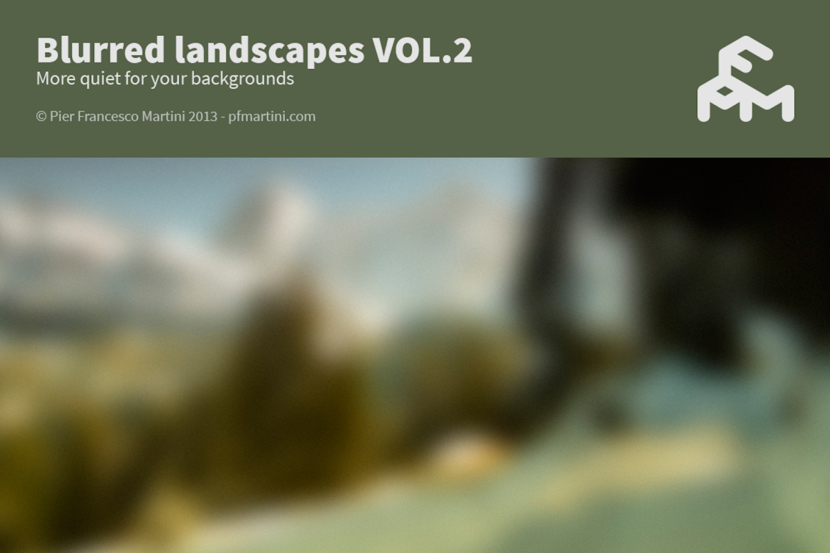 50 Blurred landscapes VOL.2 example image 1