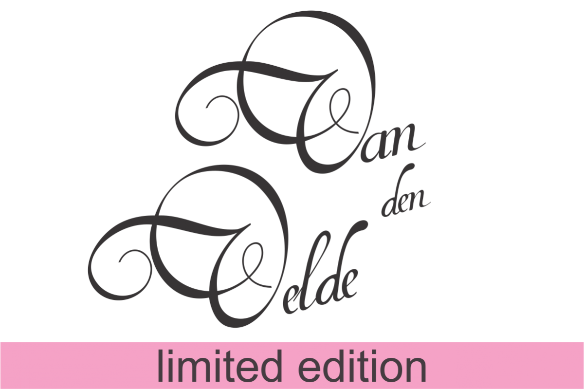 Van den Velde Script (limited version) example image 1