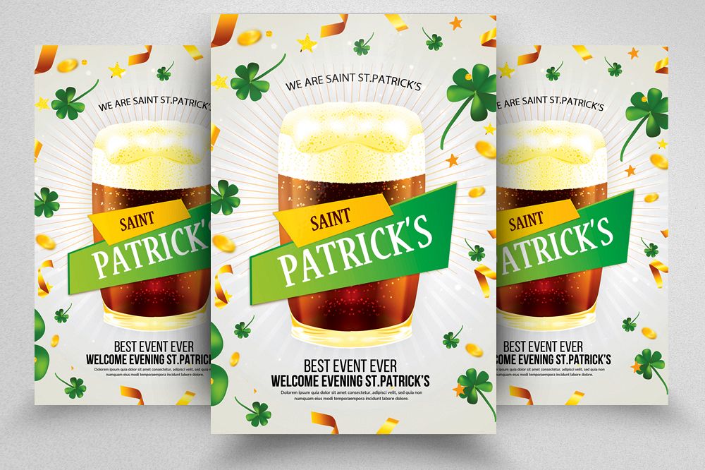 St. Patricks Day Flyer example image 1