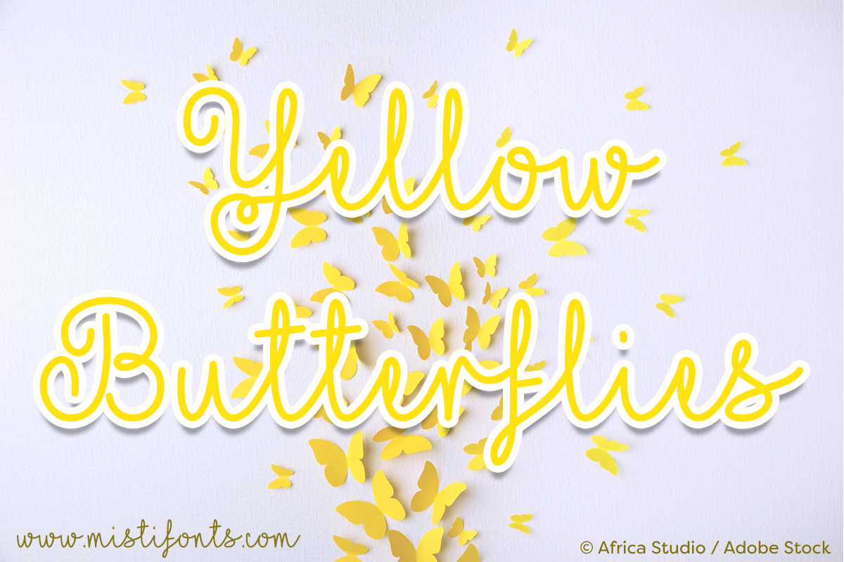 Yellow Butterflies example image 1
