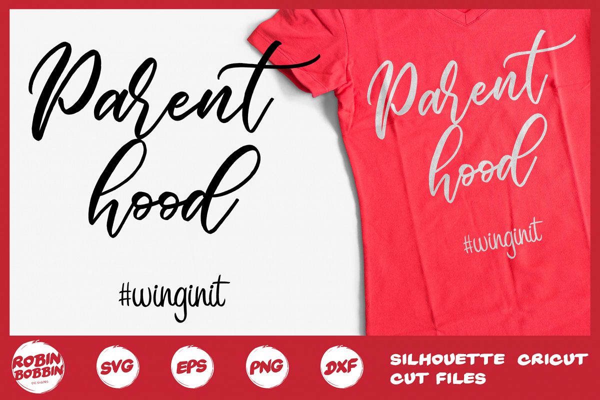 Parent Hood WINGINIT svg - Mother SVG DXF PNG EPS Crafts example image 1