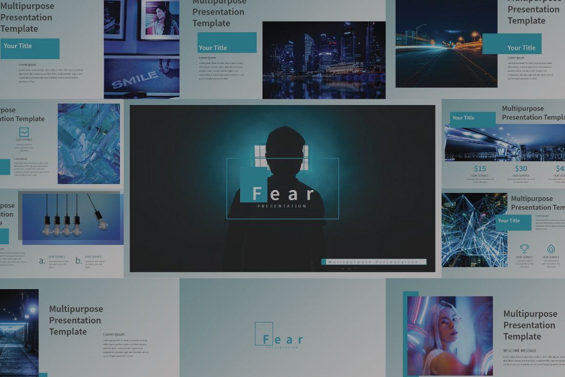 Fear Keynote Template example image 1