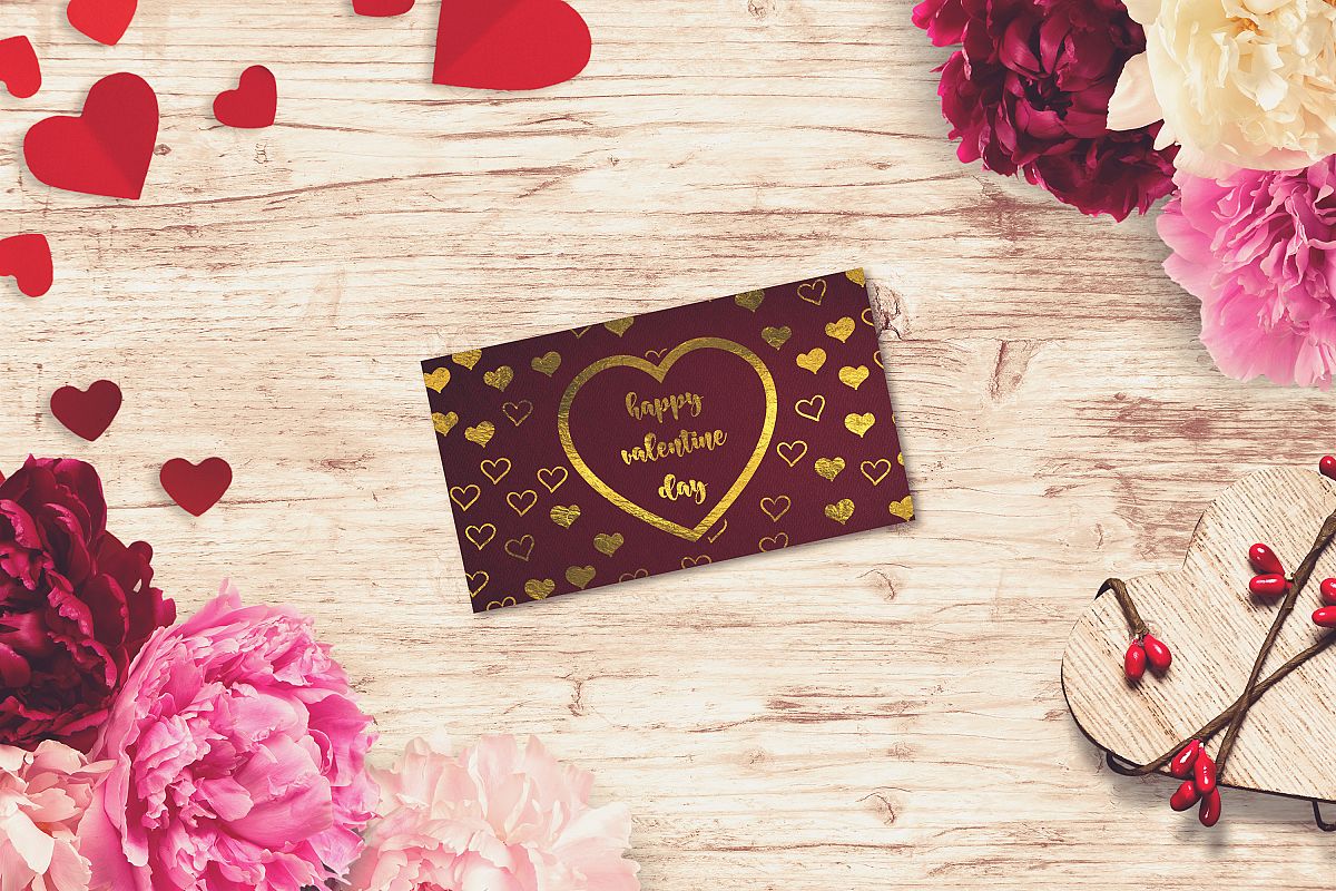 Valentine Card Mock-up #16 example image 1