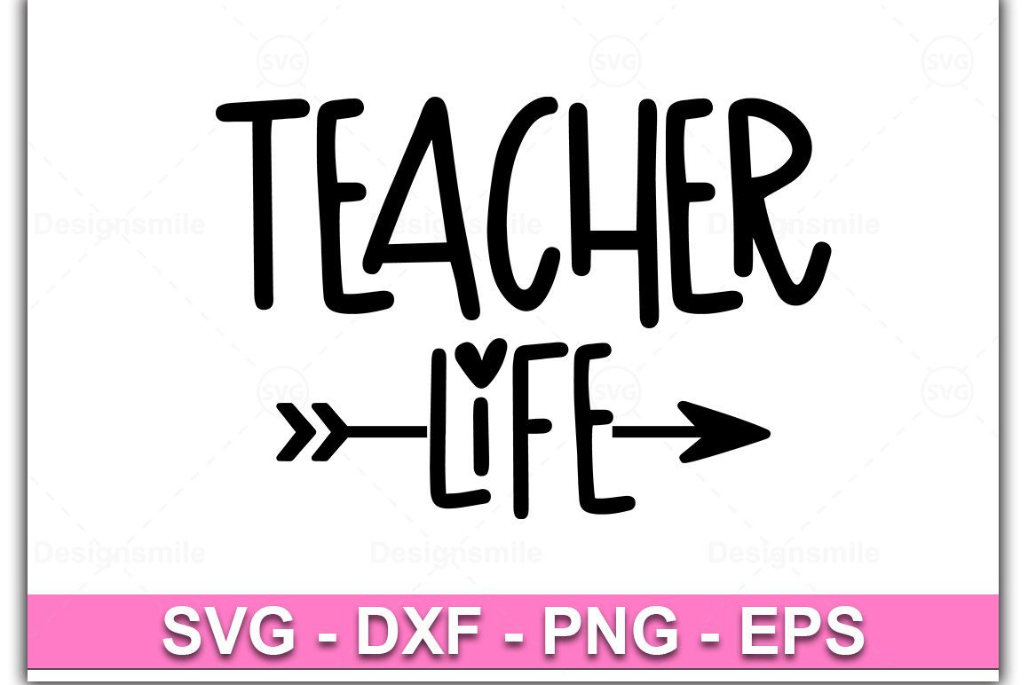 Teacher Life Svg, Teacher Svg, Teach, Teacher life Svg example image 1