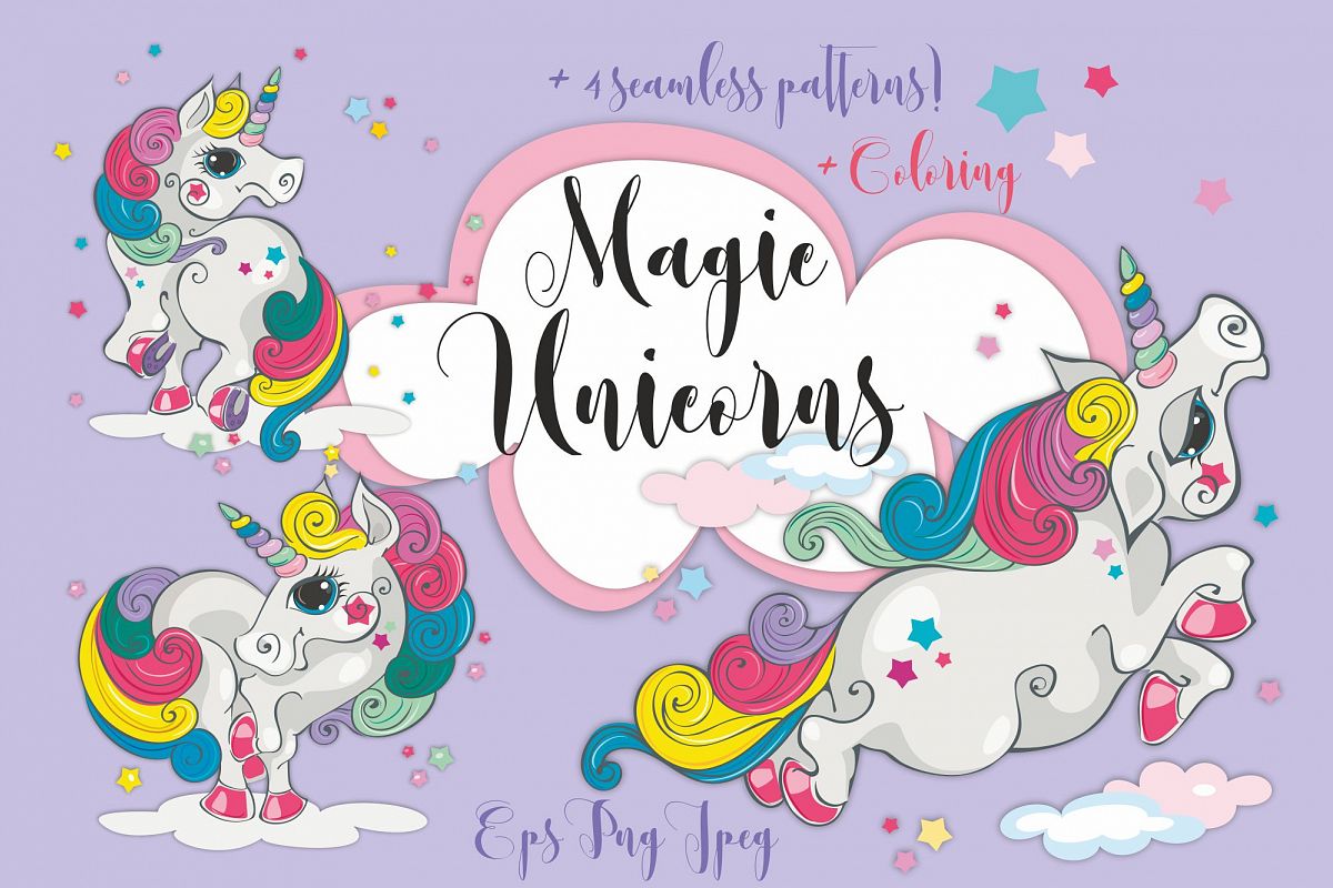 Magical unicorns. example image 1