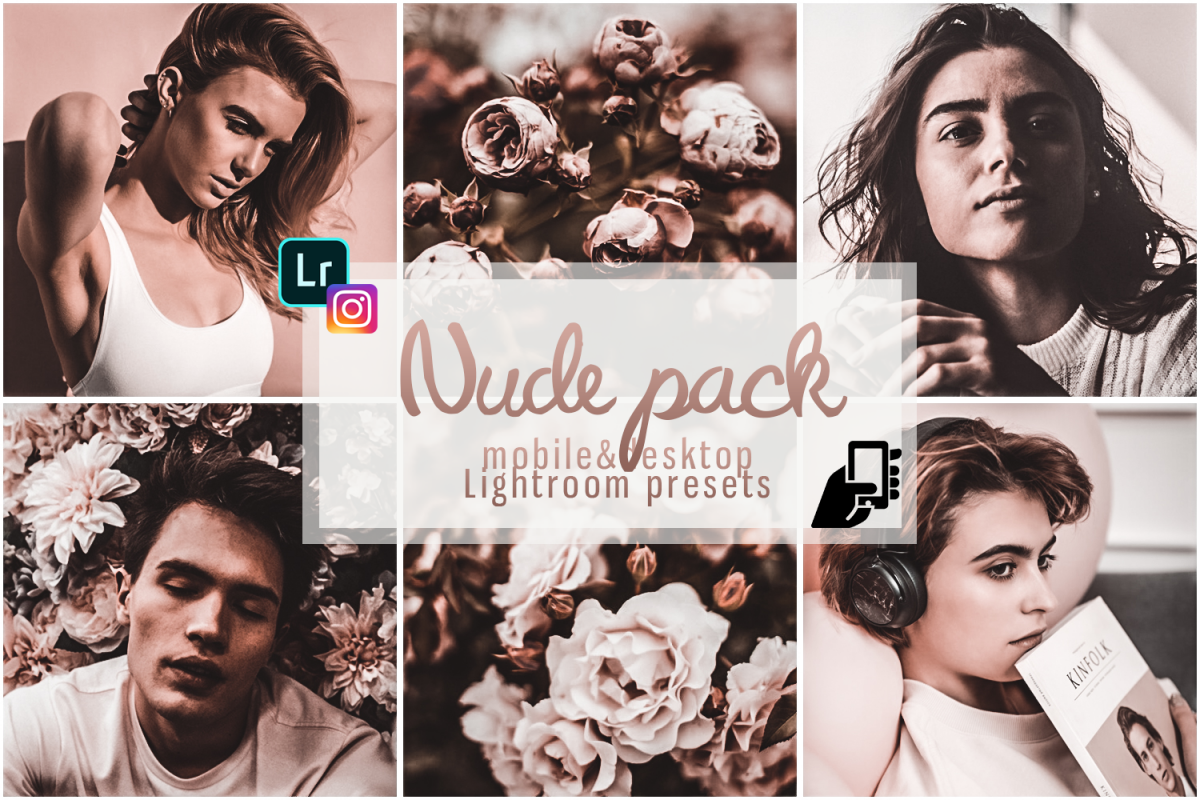 Nude presets for mobile and PC photo filter, photo effect example image 1