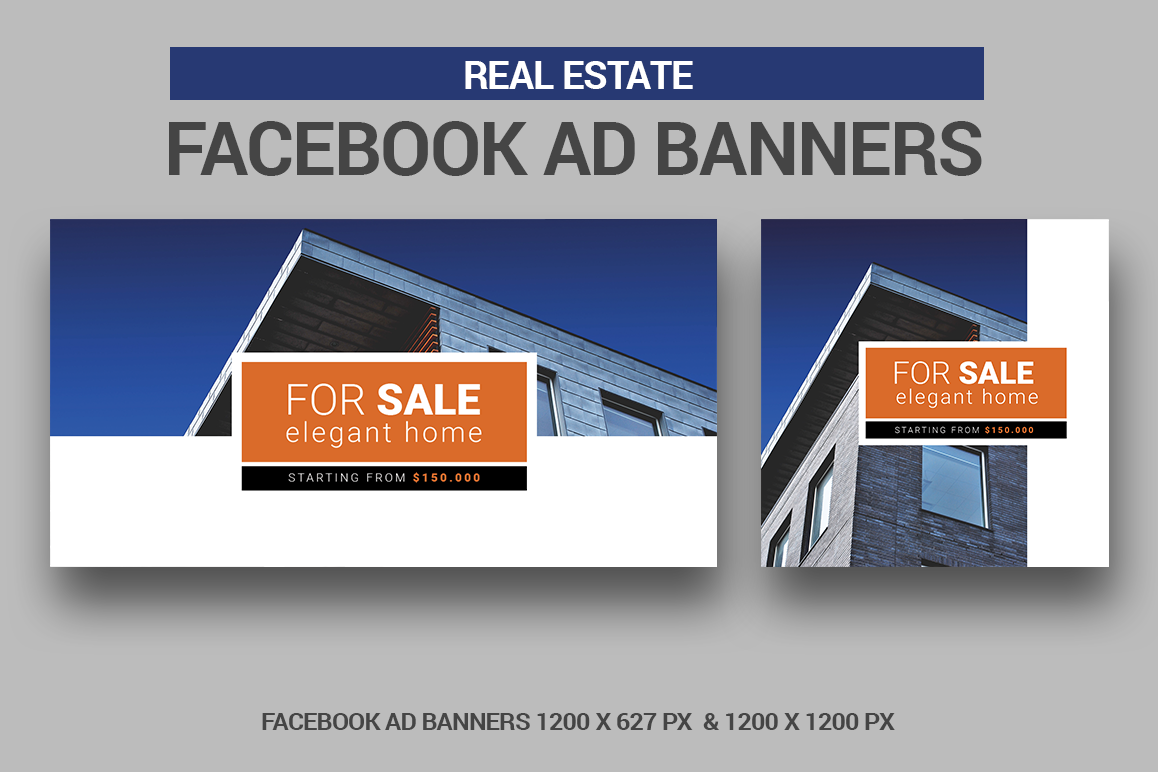 Real Estate Facebook Ad Banners example image 1