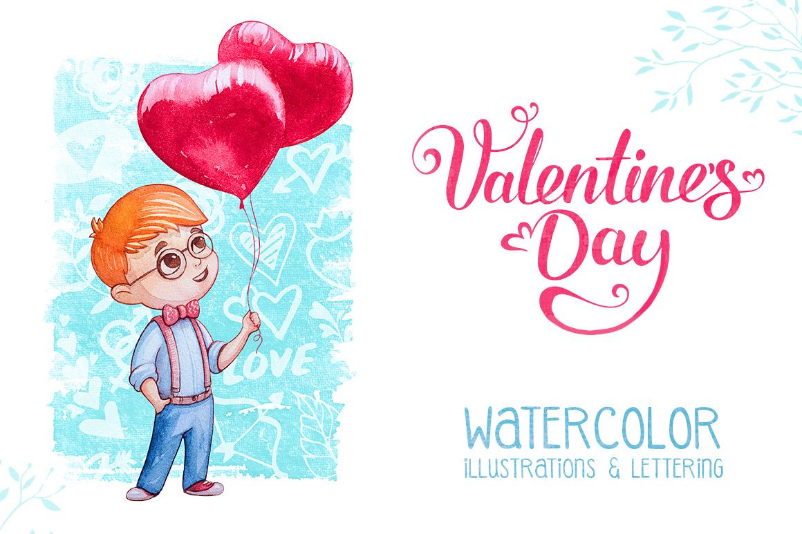 Hugs & Kisses in the Valentines day! example image 1