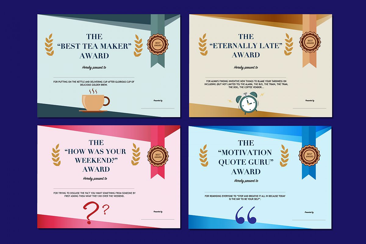 Funny Certificate Badges example image 1