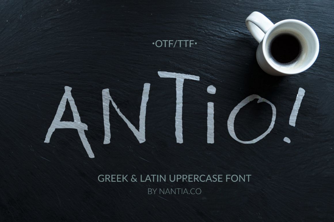 ANTIO! Prokopis | Font Duo example image 1