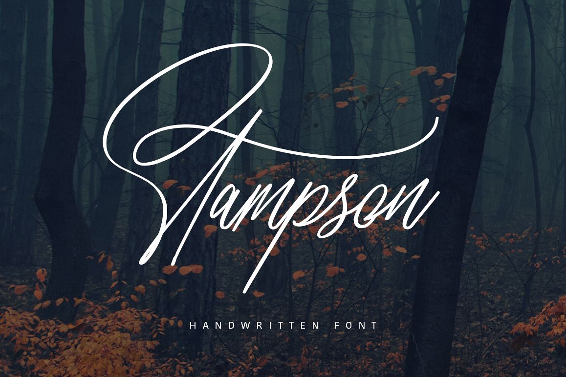 Stampson Signature Font example image 1