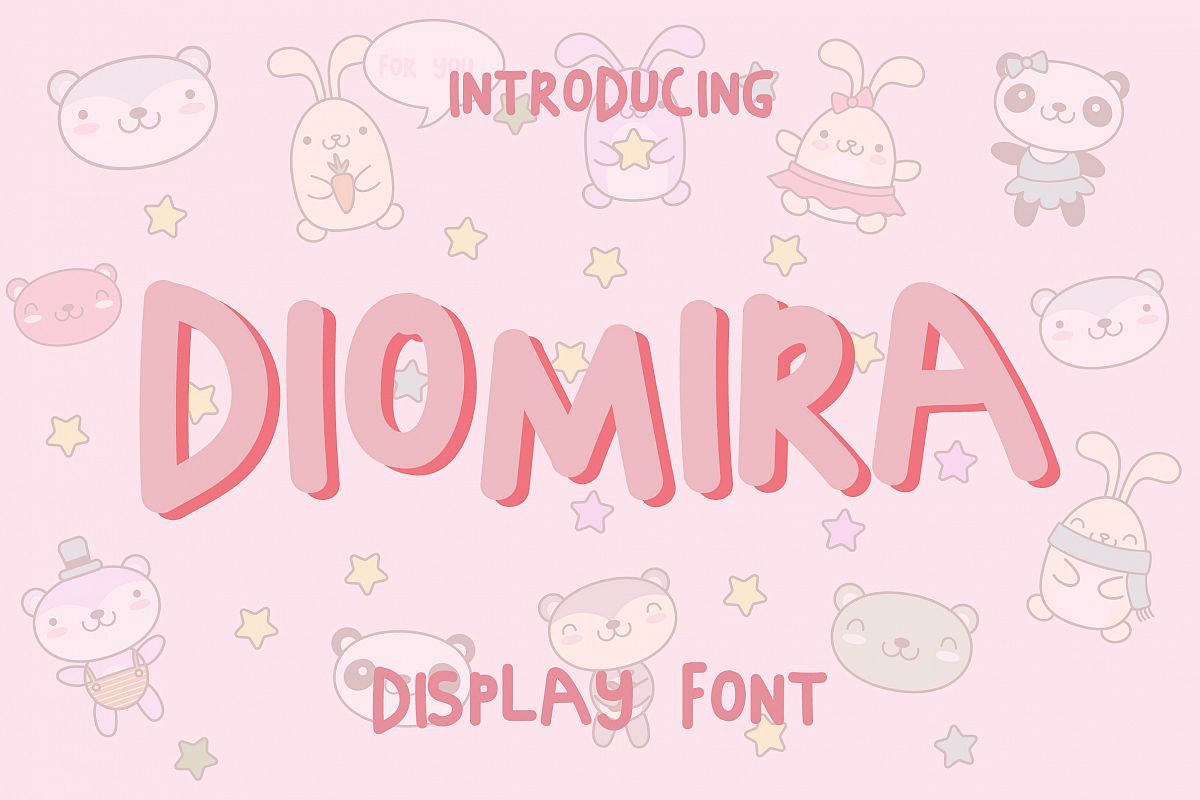 Diomira Display Font example image 1