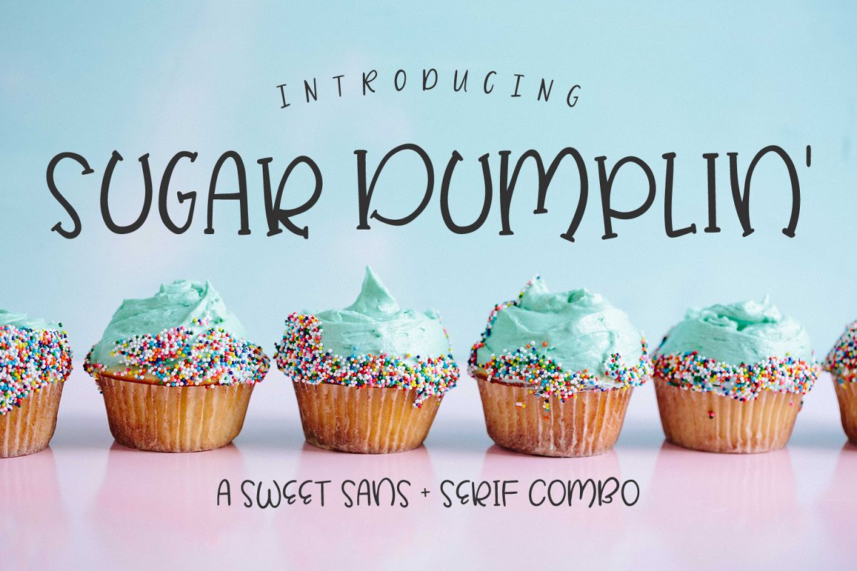 Free Sugar Dumplin Sans Serif Duo Script Fonts