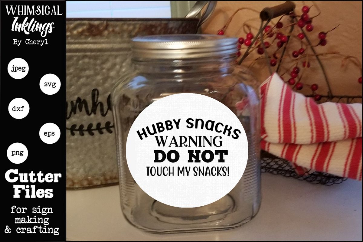 Hubby Snacks SVG example image 1