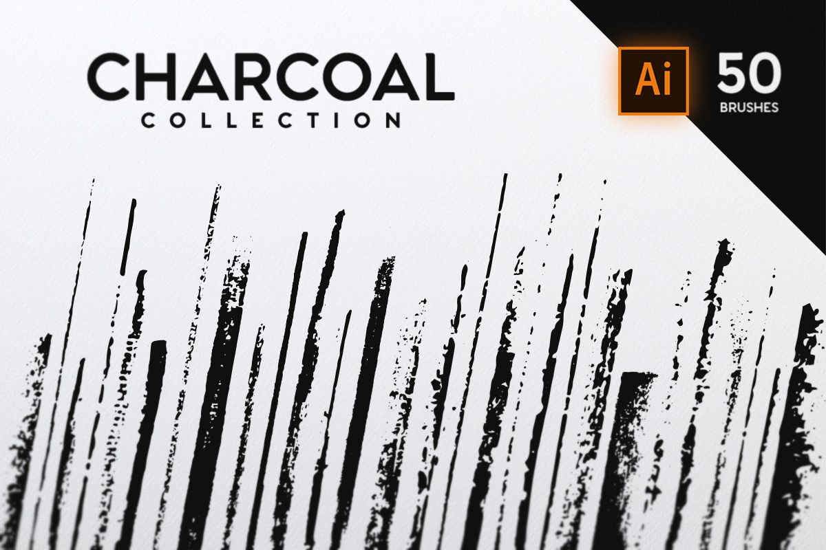 Charcoal Brush Collection example image 1