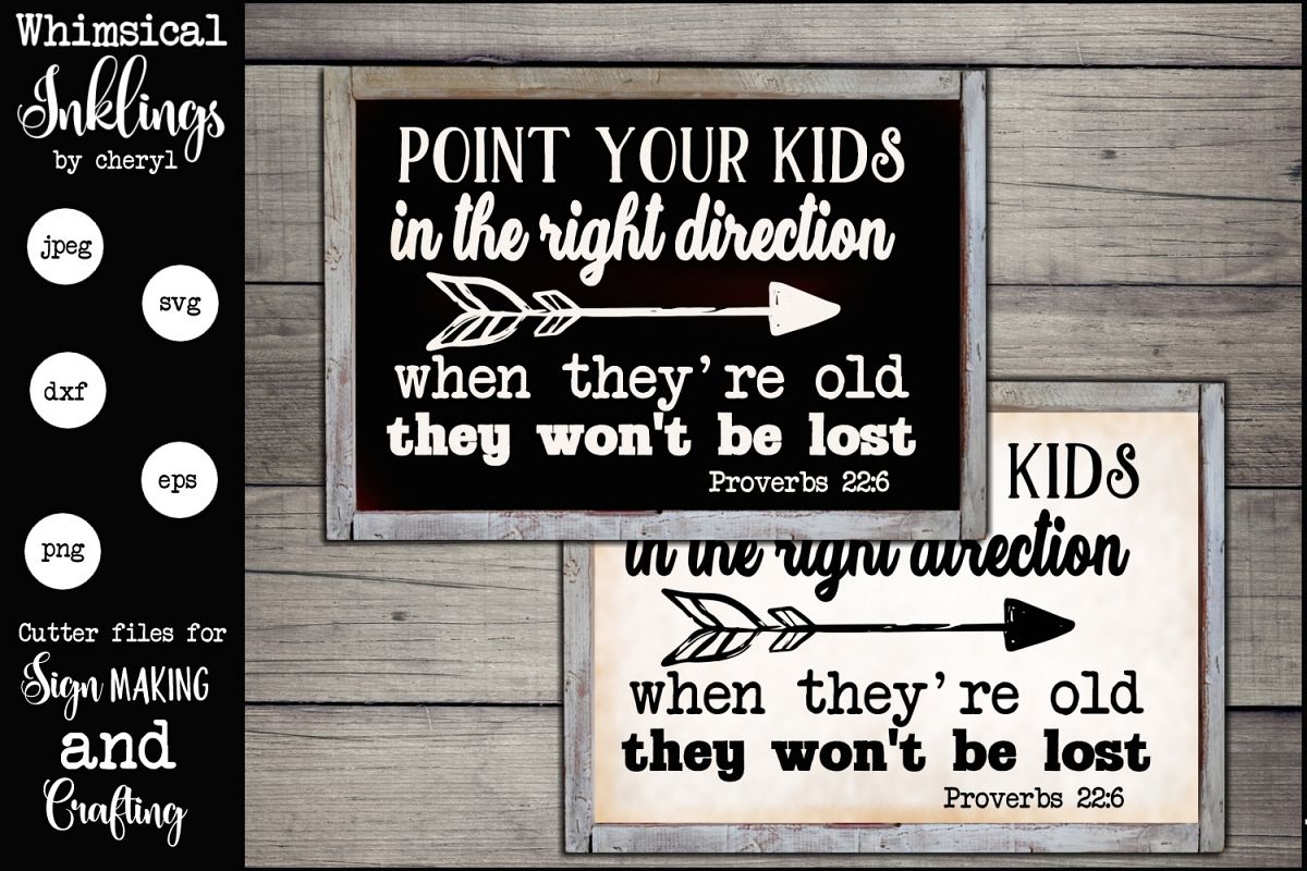 Point Your Kids SVG example image 1