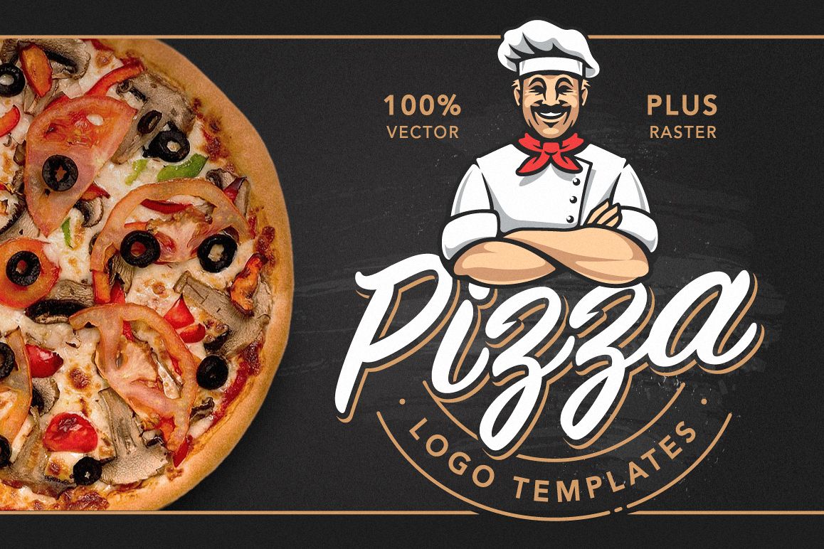 Pizza Logo Templates example image 1