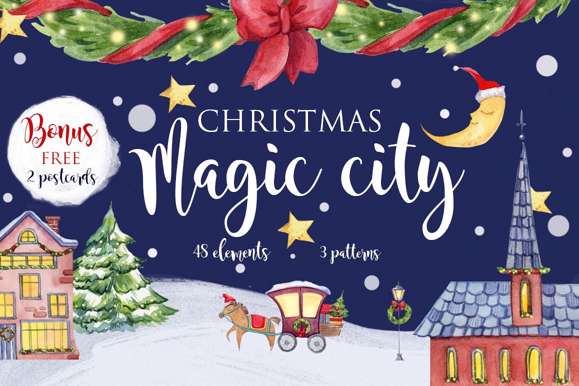 CHRISTMAS Magic City example image 1