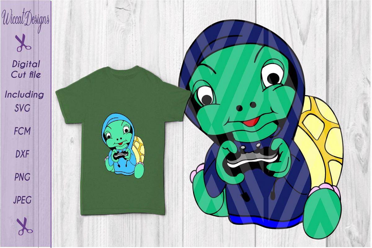 Download Turtle svg, gaming svg, kids shirt svg, hoodie svg, vinyl cut file (45856) | SVGs | Design Bundles