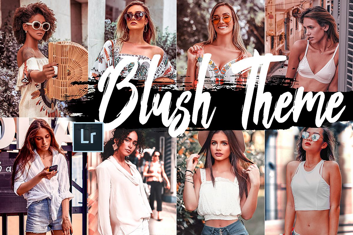 5 Blush Desktop Lightroom Presets and ACR preset, wonderland example image 1