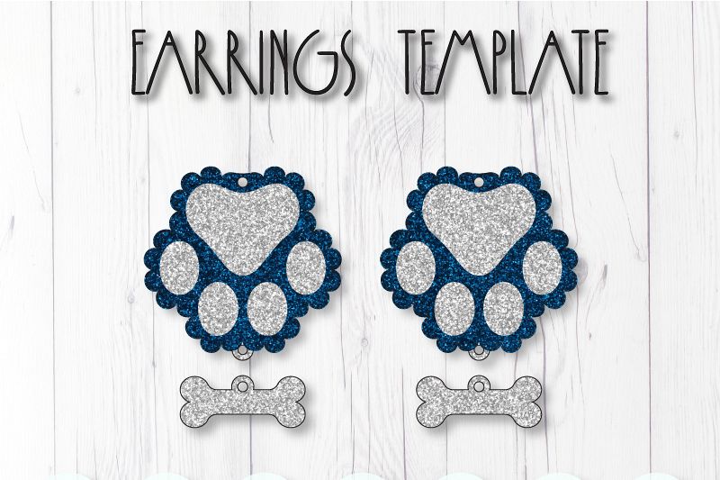 Free Free Paw Print Earring Svg 136 SVG PNG EPS DXF File