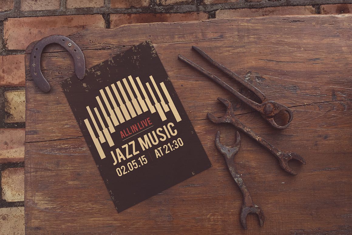 The Horseshoe Poster Mockup example image 1
