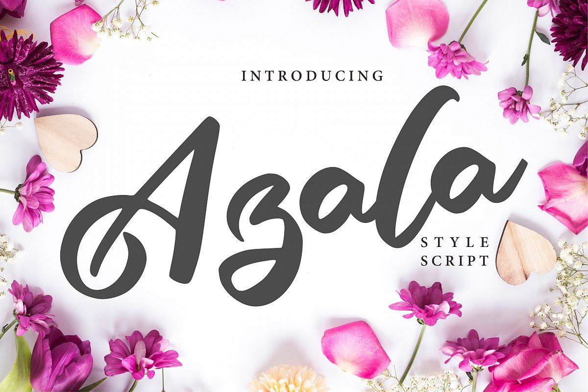 Azala | Style Script Font example image 1