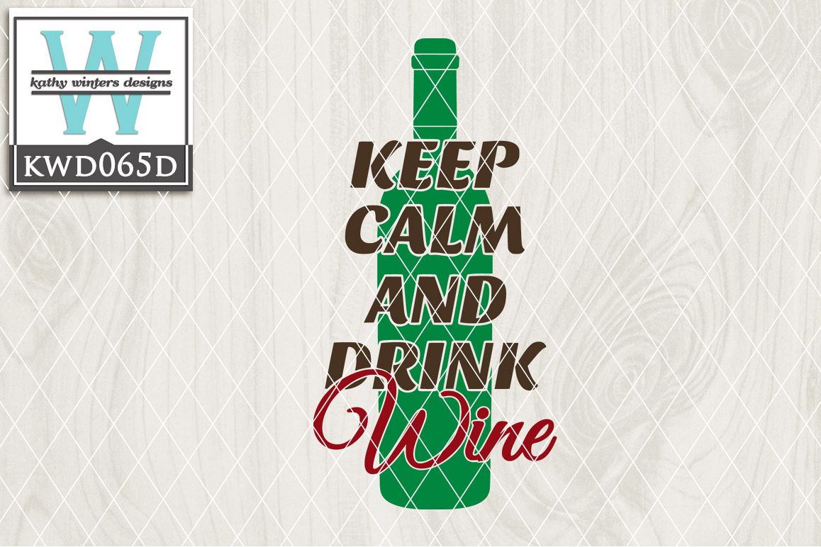 Wine Cutting File KWD065D example image 1